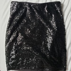 Mini sparkling/sequin skirt